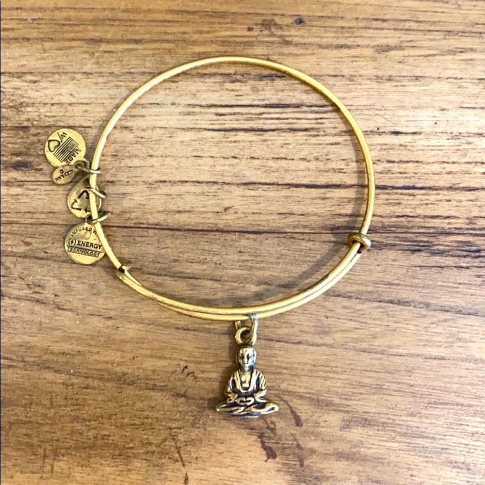 Alex & Ani Buddha bracelet